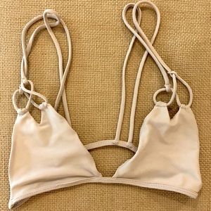 Acacia Swimwear S Kekaha Top in Foam